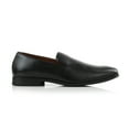thumbnail image 2 of Ferro Aldo Clyde MFA19672 Minimalist Plain Toe Wholecut Penny Loafers, in Black, Men's Size 13, 2 of 8
