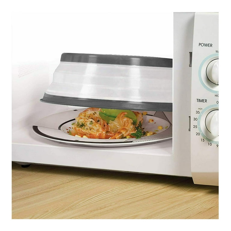 Tovolo Collapsible Microwave Cover Charcoal Walmart