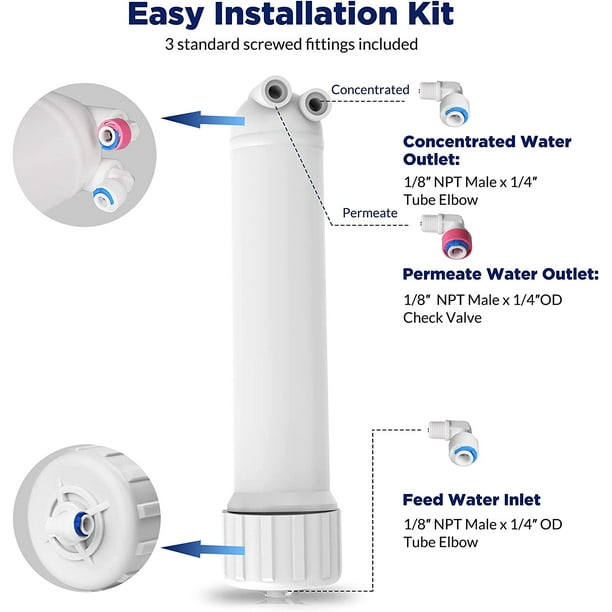 Membrane Solutions 150 GPD Reverse Osmosis Membrane RO Membrane Solutions 150 GPD Reverse Osmosis Membrane RO