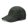 thumbnail image 2 of Veting Breathable Vented Tactical Patch Baseball Cap, Unisex Men Women Lightweight Sun Hat for Military Training Hiking Camping Hunting Casual Daily Use,F, 2 of 6