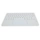 thumbnail image 5 of M Buder Teclado Inalámbrico Bluetooth con Panel Táctil 10 in / 25.4 cm Blanco, 5 of 9
