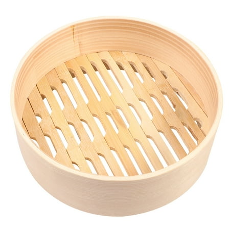 

21CM Home Dim Sum Dishes Fish Steamer Rack Pot Steamer Basket Wooden Steamed Buns Cookware for Kitchen Cooking