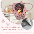 thumbnail image 6 of Gynky Insulated Lunch Bag Women Men Large Reusable Cute Lunch Bags Leakproof Portable Cooler Tote Bags for Work Picnic, Pink, 6 of 8