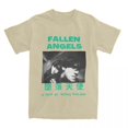 thumbnail image 1 of Camiseta con estampado de ángeles caídos para hombre y mujer camisa informal Vintage con cuello redondo de algodón a la moda talla grande de verano, 1 of 7