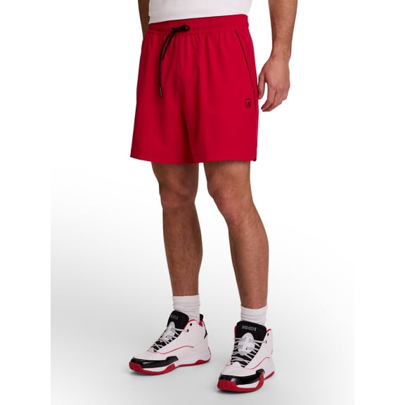AND1 Men's and Big Men's Drafting Short, 6" inseam, Sizes XS-5XL