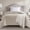 Beige, variant on Mainstays Full/Queen Comforter, Reversible Down Alternative, All-Season, White Seersucker