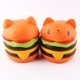thumbnail image 3 of Linda hamburguesa kawaii suave imitación, juguete rebote, adornos para aliviar el estrés y la ansiedad para niños y adultos, 3 of 5