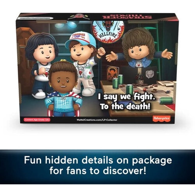Funko Stranger Things Little People Collector Figure Set, Hellfire