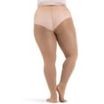 thumbnail image 3 of Capezio Ultra Hold Plus Size Footed Tight, 3 of 4