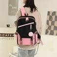 thumbnail image 4 of High-Value Computer Backpack Usb Charging Interface Middle School Student Schoolbag Large-Capacity Backpack(Pink), 4 of 4
