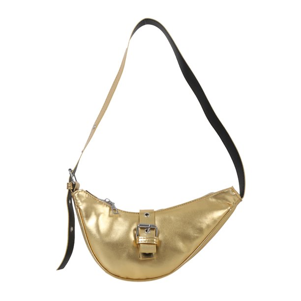 Bolsa de cuero de PU para mujer de hombro con bola de masa hervida a la moda para fiesta (dorado) Ehuebsd Para Estrenar
