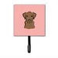 thumbnail image 2 of Carolines Treasures Checkerboard Pink Chocolate Labrador Leash or Key Holder 7Hx4.25W multicolor, 2 of 2