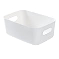 thumbnail image 4 of Caja de almacenamiento de escritorio Organizador de cosméticos Artículos diversos para el hogar Cesta para refrigerios Caja de almacenamiento de cocina Caja de almacenamiento de ropa de plástico, 4 of 5