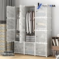thumbnail image 4 of Organizador Zapatera Plástico Armable Practiksa 3 Cubos, 4 of 4