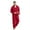Red, variant on Mgmyaa Men's Union Suits Hooded Jumpsuit Pajama One-Piece Full Coverage Sleepwear Warm Indoor Loungewear