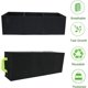 thumbnail image 3 of Zhuge Bolsas para cultivo de plantas, paquete de 10 bolsas de tela elevadas para plantar, bolsa de cultivo rectangular con 3 agujeros, macetas transpirables para tomates y papas de 15 galones (negro), 3 of 5