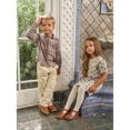 thumbnail image 4 of Modern Moments by Gerber Toddler Boy Button Down Shirt and Cargo Jogger Outfit Set, Sizes 12 Months - 5T, 4 of 17