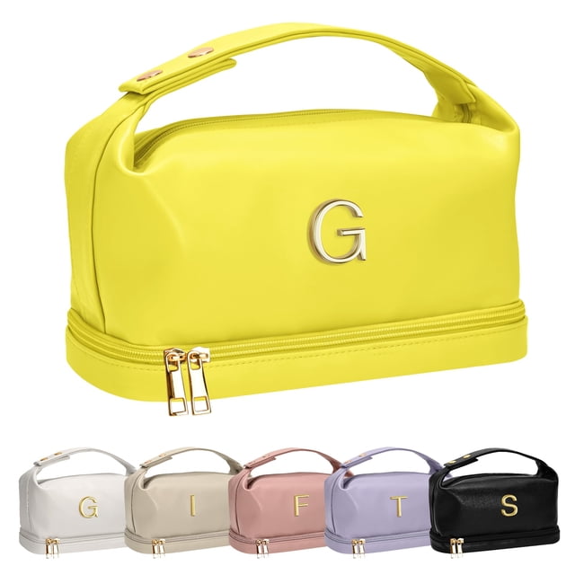 Bolsa de maquillaje Vogewood personalizada con mango y brocha Org. Mujeres