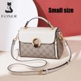 thumbnail image 3 of Bolsos bandolera de piel de PVC de FOXER, bolsos pequeños de estilo retro con diseño exclusivo, bolsos de mano femeninos, bolsos de viaje informales para mujer, 3 of 5