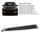 thumbnail image 3 of Moldura Inferior Para Faros Delanteros, Marco Plateado, Malla Negra ParaEscape S Sport Utility De 4 Puertas 2013-2016, 3 of 8