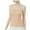 Beige, variant on AherBiu Womens Tank Tops with Built in Bra Cropped Camisole Shirt Spaghetti Strap Stretch Comfy Basic Layer Pajamas Undershirts