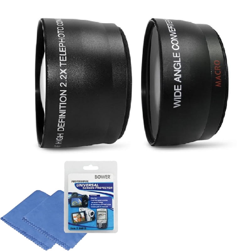 58mm Wide Angle Lens Kit for Canon EOS Rebel T4i T6 T5 and All Canon