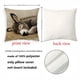 thumbnail image 3 of CaiYueKe Decorative Printed Pillow Cover Linen Throw Pillow Case Square Cushion Cover Soft Home Decor Accent Pillow for Sofa Bed Living Room Bedroom Cozy Farmhouse Style Decorative Pillowcases, 3 of 9