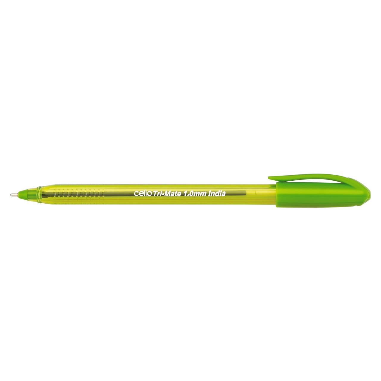 Cello Tri-Mate Pen, Assorted (12 Packs)