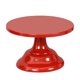 thumbnail image 1 of Metal Iron Cake Stand Round Pedestal Dessert Holder(Red S), 1 of 5