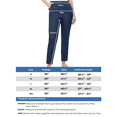 thumbnail image 5 of (3 pack) Turtle Bay New York Women's Pull-On Stretch Denim Jeans, Lightweight Elastic Waist Relaxed Fit, 5 of 10