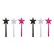 thumbnail image 1 of 6X Varitas de Salero y Pimentero, Salero y Pimentero, , Negro y Rosa, Salero Star Wand, 1 of 5