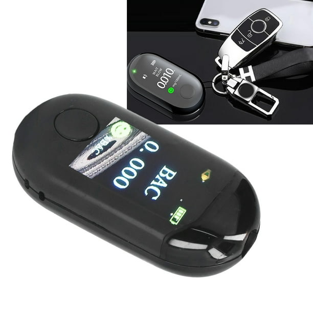 Testeur d'alcoolémie professionnel portatif, éthylomètre électronique  numérique Rechargeable par USB, dispositif de détection et d
