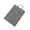 Dark Grey, variant on Canvas Document Wallet Zippers Bag Folder for Storage Offices Home School Travel