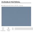 thumbnail image 4 of Outsunny Retractable Awning Manual Sun Shade Shelter Light Grey, 4 of 10
