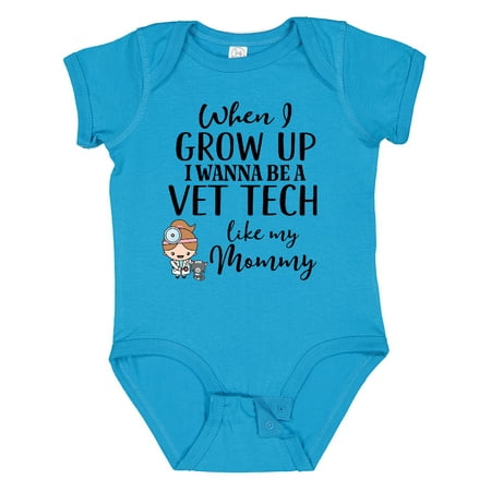 

Inktastic Vet Tech Mom Veterinary Technician Gift Baby Girl Bodysuit