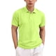 thumbnail image 1 of Odeerbi Camisas de Golf de Niños Seco Rápido Botón de Solapa de Color Sólido Camisas de Tenis de Manga Corta Uniforme Escolar, 1 of 5