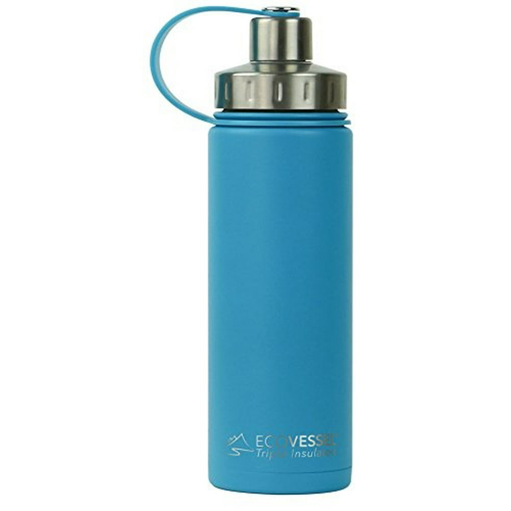 EcoVessel BOULDER TriMax Vacuum Insulated Stainless Steel Water Bottle