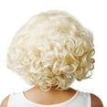 thumbnail image 4 of Blonde Starlett Adult Costume Wig | One Size, 4 of 8