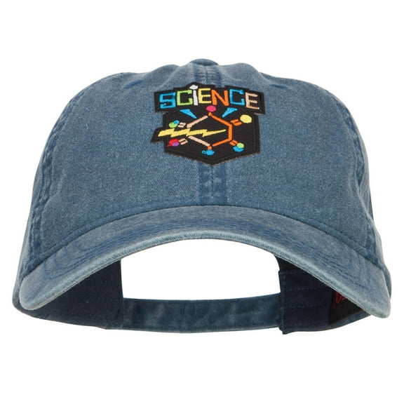 Science Patch Washed Cap - Navy OSFM