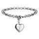 thumbnail image 1 of Pulseras con iniciales para adolescentes Pulseras con corazón de acero inoxidable para mujeres 26 letras Alfabeto Pulsera Regalos de joyería para niñas adolescentes, 1 of 4