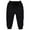Black, variant on MUXiin Girl Sweatpants Bow Baggy Y2k Parachute Track Pants Elastic Waist Athletic Pants Open Bottom Cute Hip Hop Dance with Pockets Back To School Kids Clothes Girls