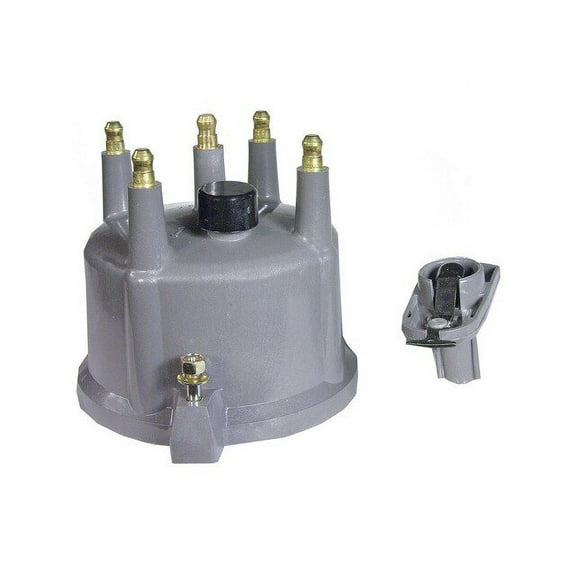 Distributor Cap and Rotor Kit - Compatible with 1984 - 1988 Ford Thunderbird 2.3L 4-Cylinder 1985 1986 1987
