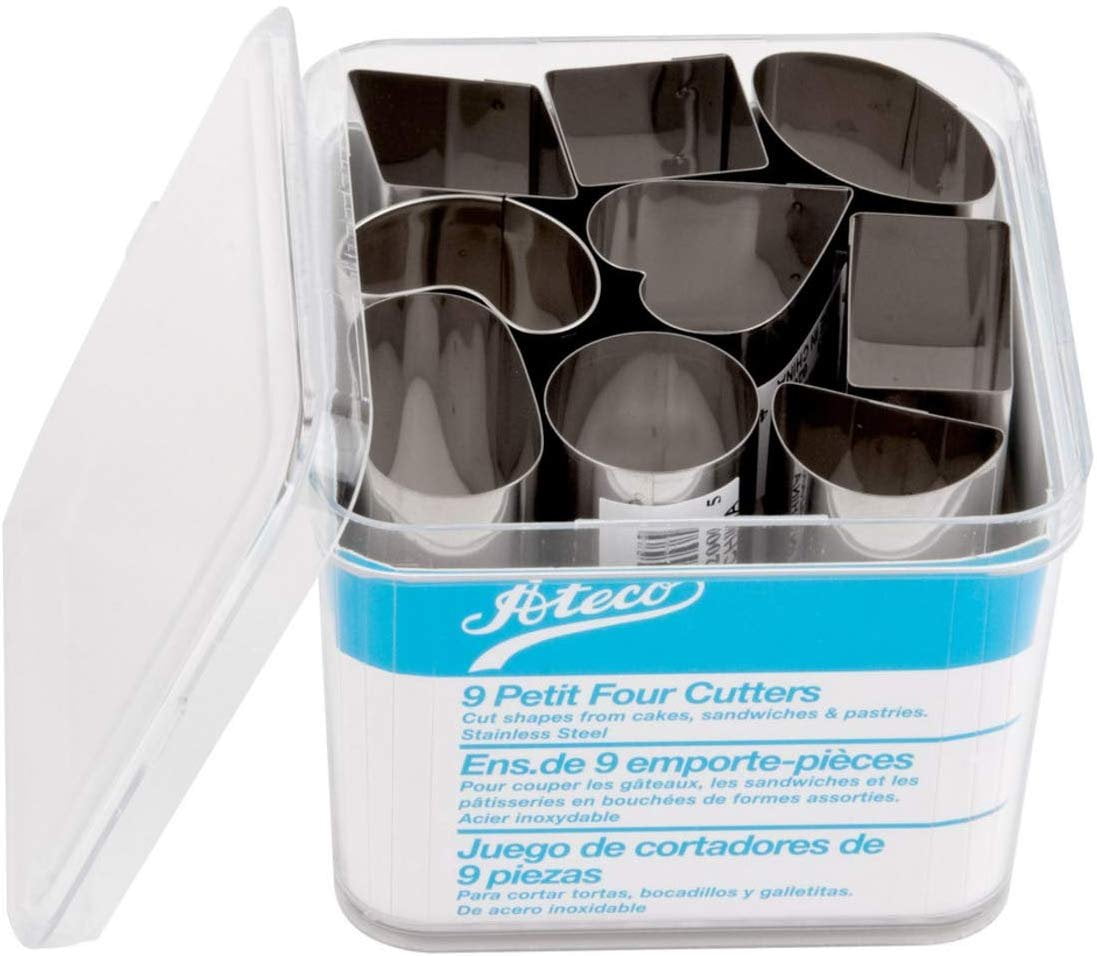 Ateco Petit Four Cutter Set - Stainless steel 