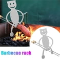 thumbnail image 3 of Wosthever Hot Dog Asador Barbacoa Pincho Palo Barbacoa Tenedor para Campfire Grill Estufas de camping No.2 Wosthever OD014726-02, 3 of 5