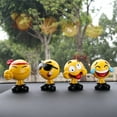 thumbnail image 4 of Creative Shaking Head Doll Expression Bag Car Ornaments Cute Cartoon Auto Personality Decor Products Car Interior Accessories, 4 of 7