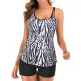 thumbnail image 2 of Moda mujer estampado Sexy Bikini push-up acolchado traje de baño traje de baño conjunto de ropa de playa Fridja  nalpqowj48180, 2 of 5