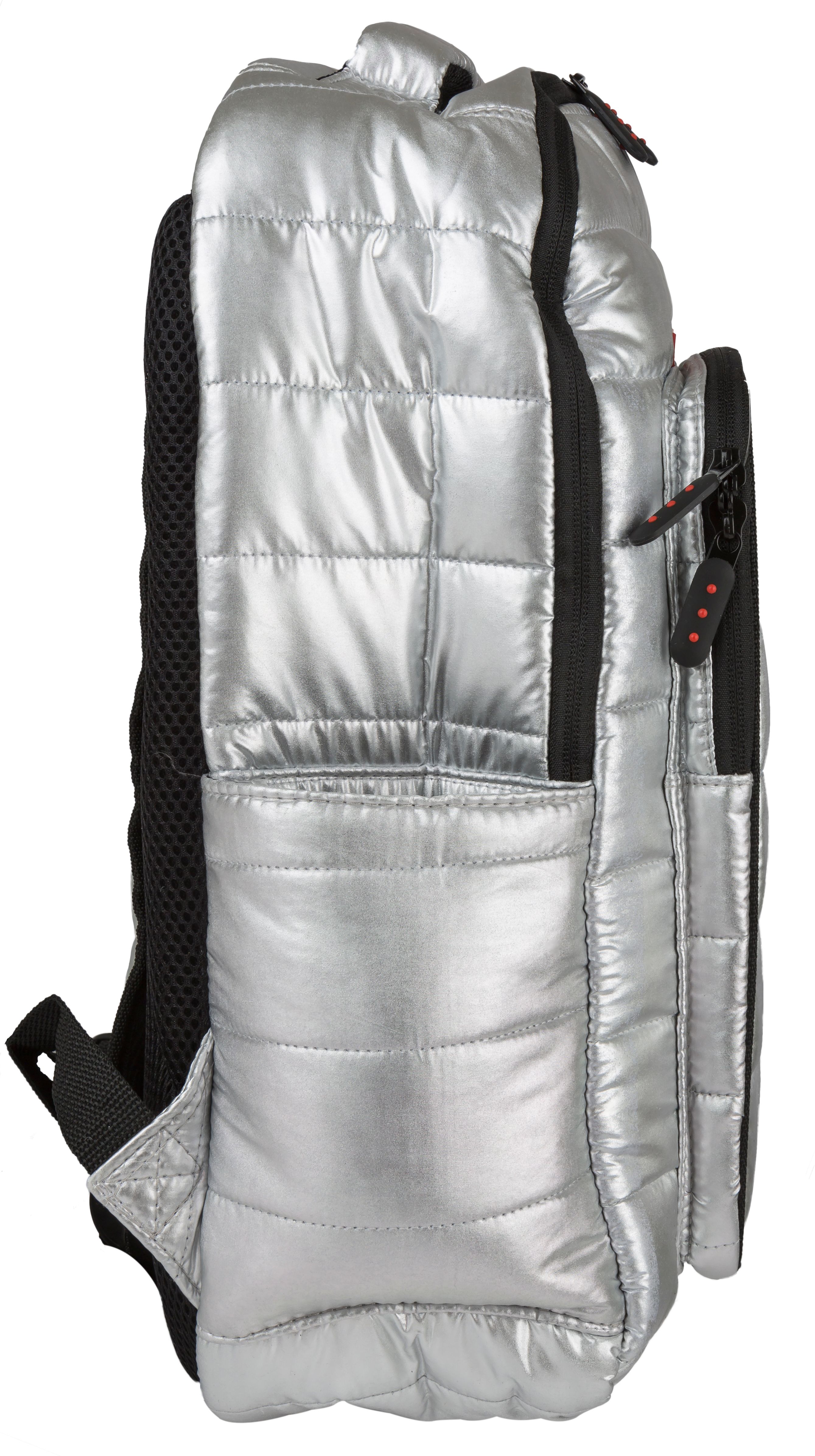 Metallic Quilted Puffer Backpack - Assorted Colors – Peace Love