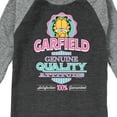 thumbnail image 3 of Garfield - Genuine Attitude - Toddler And Youth Raglan Graphic T-Shirt, 3 of 4