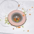 thumbnail image 2 of Colador de fregadero de cocina de paja de trigo de silicona Desagüe de ducha de baño Tapa de desagüe de fregadero Colador de fregadero Filtro de cabello de alcantarillado, 2 of 6