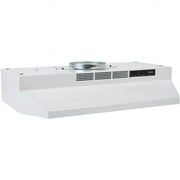 Broan F403001 30 inch Convertible Range Hood, White